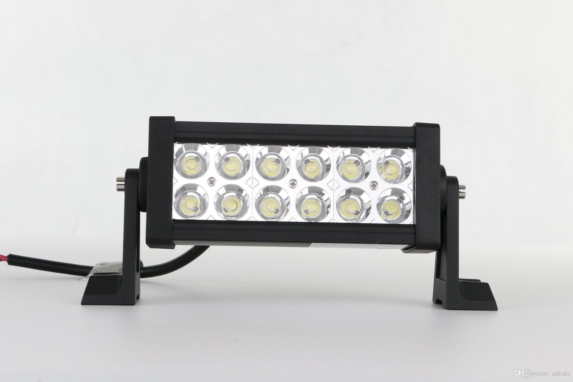 vendor-unknown, 7" LED BAR 18 Watt Double Row