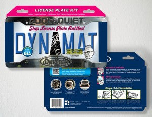 Dynamat, Dynamat License Plate Kit 19100