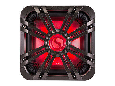 Kicker, Kicker 11L710GLC - 10" Square Charcoal LED Grille