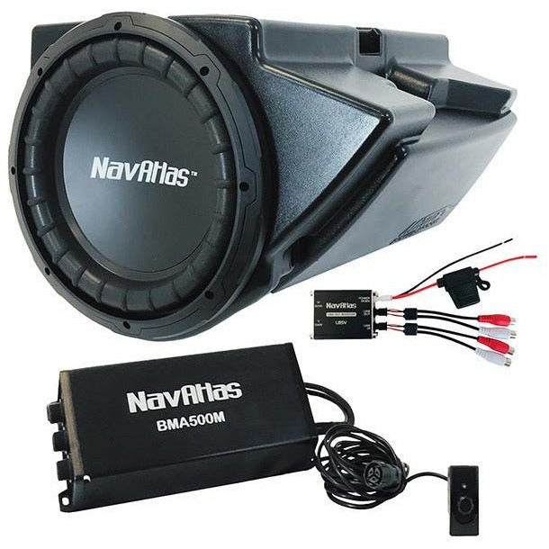 NavAtlas, Polaris RZR Amplified Subwoofer Glovebox Enclosure