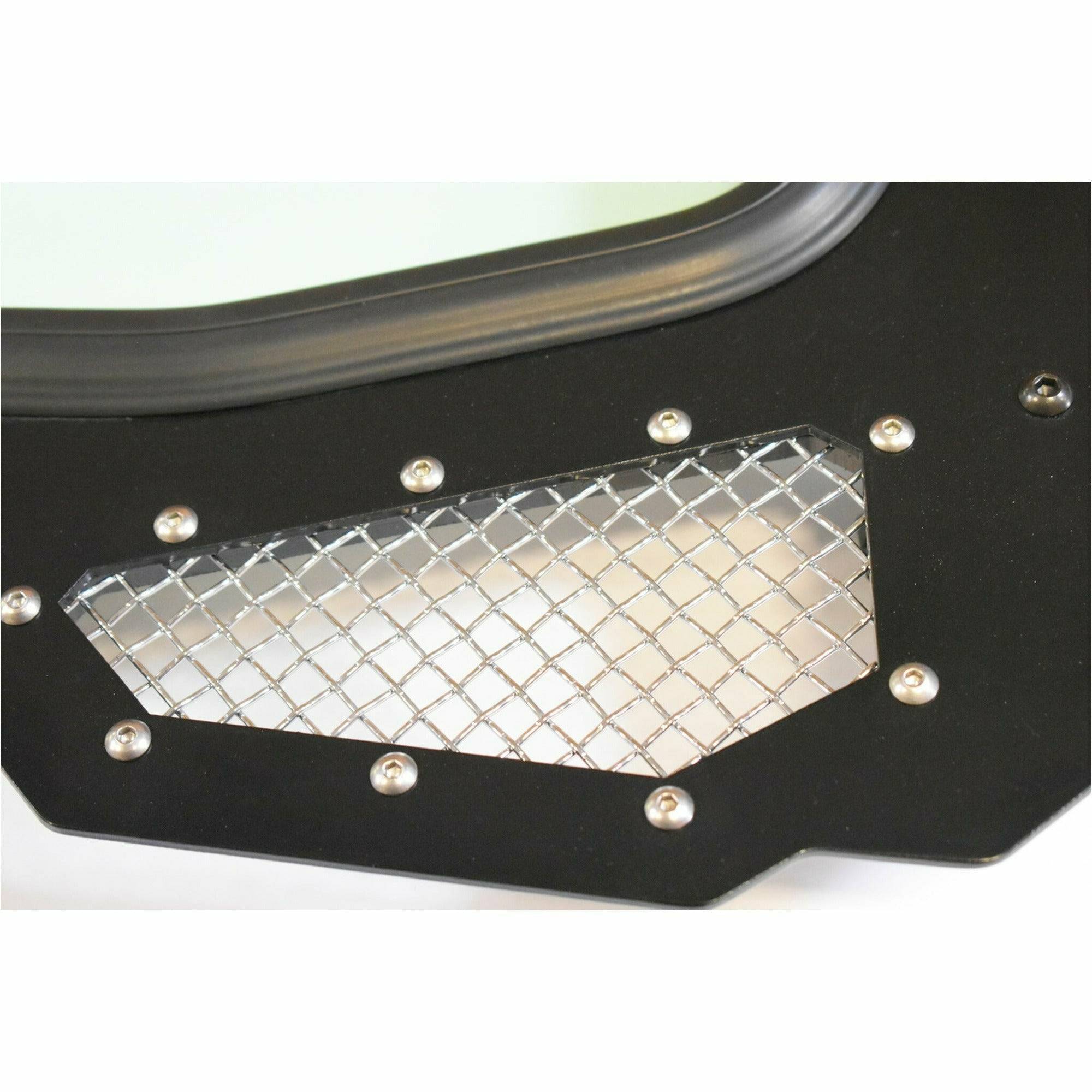 Moto Armor, Polaris RZR Glass Windshield for CageWRX Race Cage