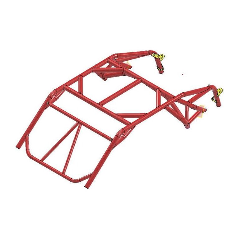 Houser Racing, Polaris RZR Pro R (2-Seater) RivTab DIY (Weld Yourself) Roll Cage Kit