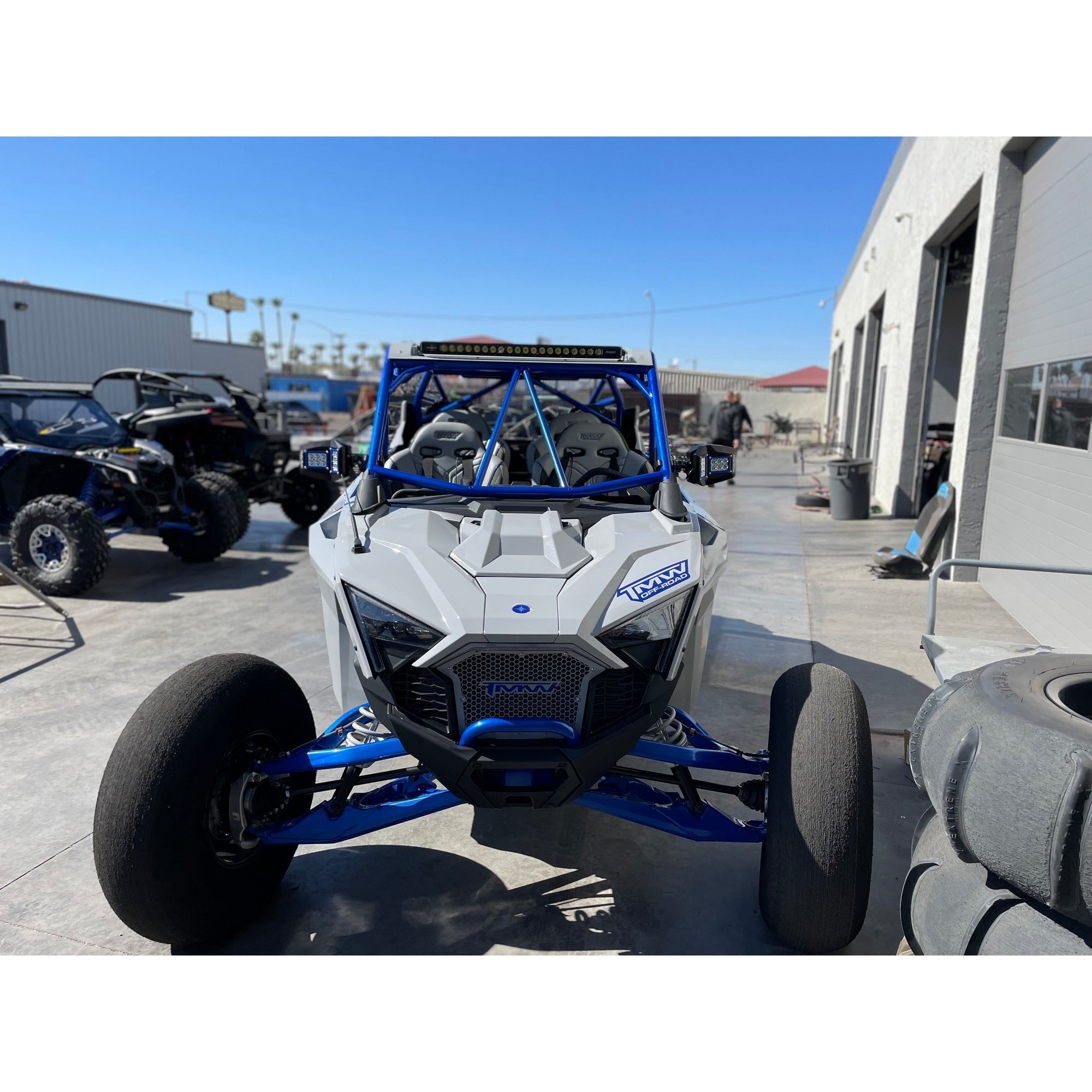 TMW Off-Road, Polaris RZR Pro R 4 Raw Roll Cage with Roof