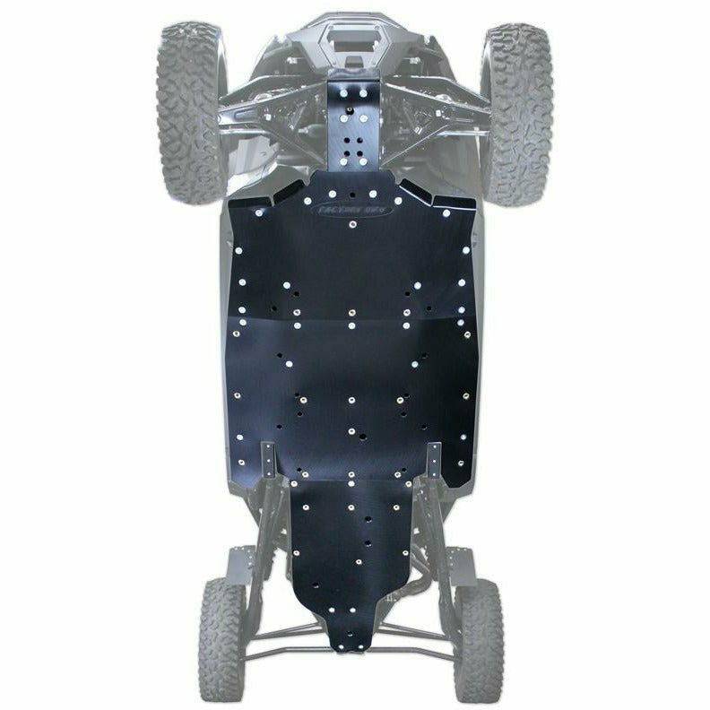 Factory UTV, Polaris RZR Pro R 4 UHMW Skid Plate