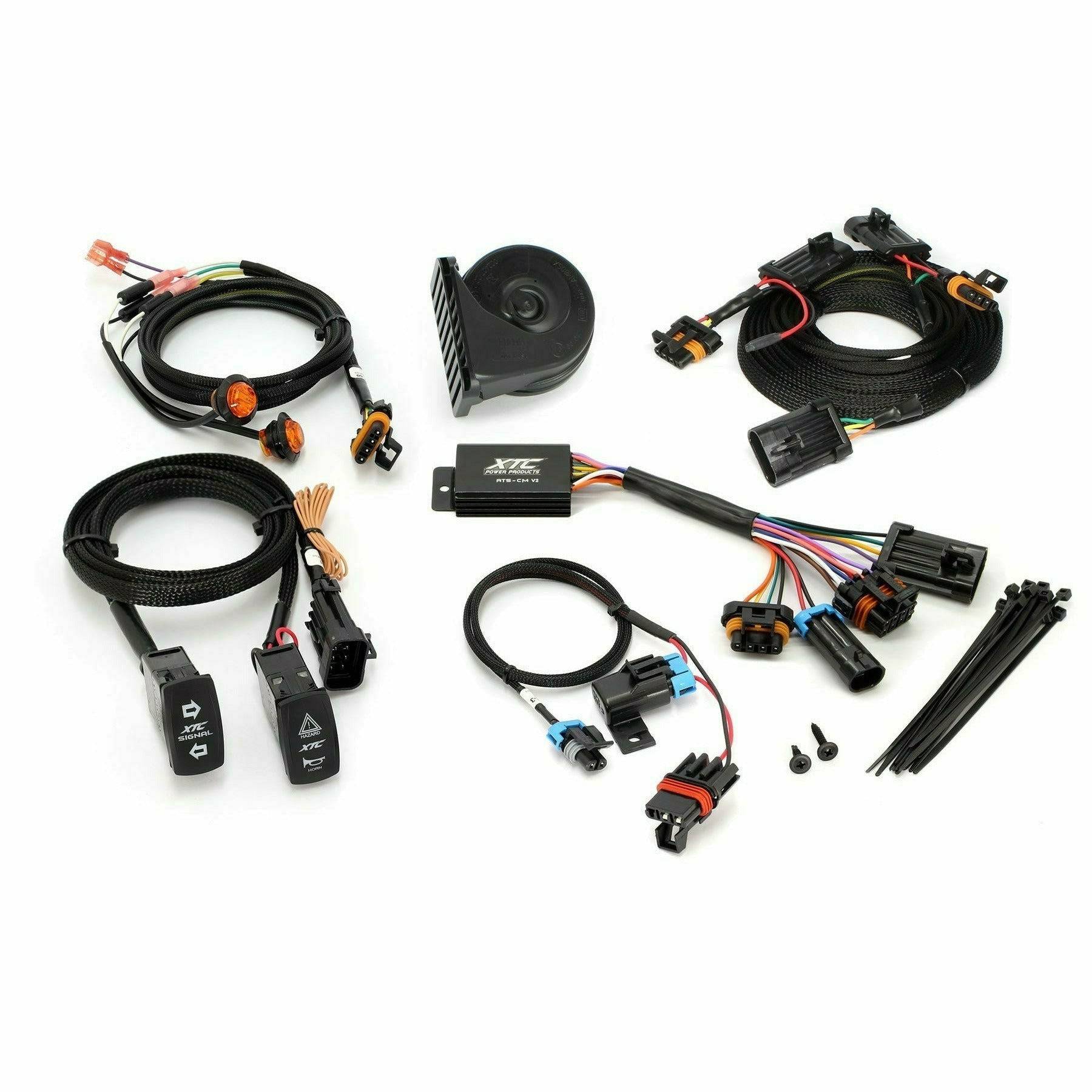 XTC Power Products, Polaris RZR Pro R Self Canceling Turn Signal System with Horn