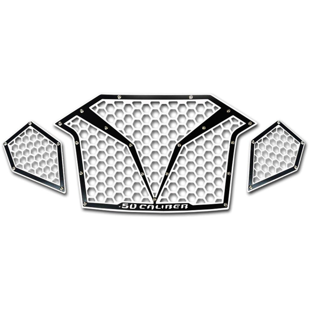 50 Caliber Racing, Polaris RZR Pro R / Turbo R 3-Piece Front Grille Kit