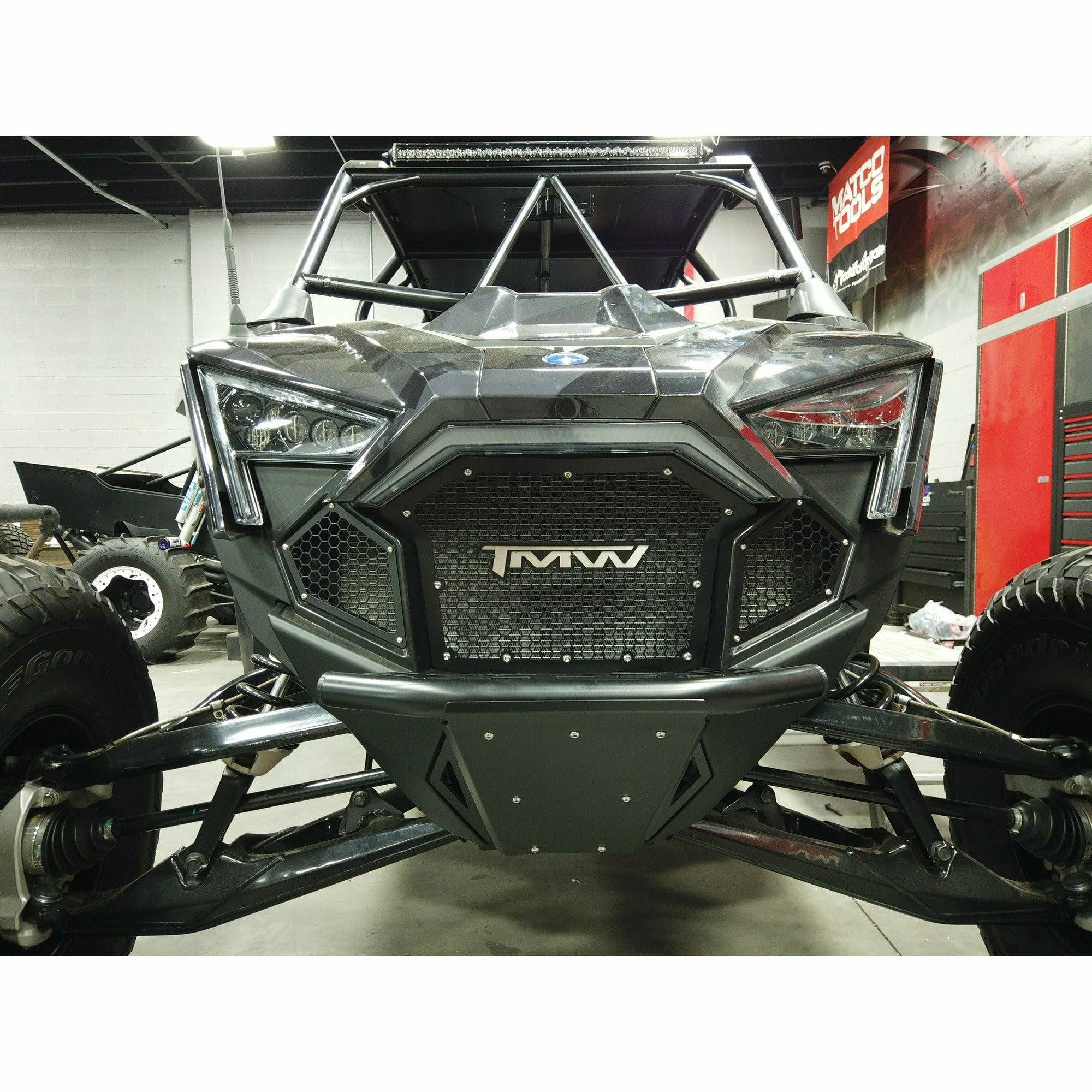 TMW Off-Road, Polaris RZR Pro R / Turbo R Front Grille with Inserts