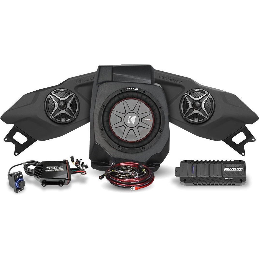 SSV Works, Polaris RZR Pro / Turbo R 3-Speaker Audio System