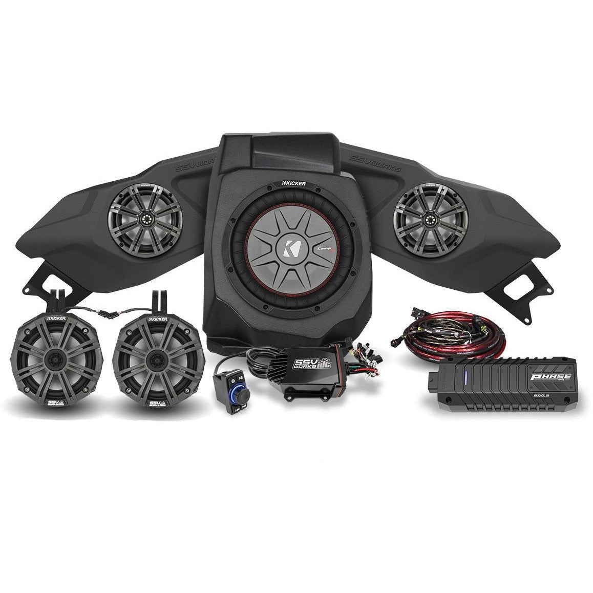 SSV Works, Polaris RZR Pro / Turbo R 5-Speaker Audio System