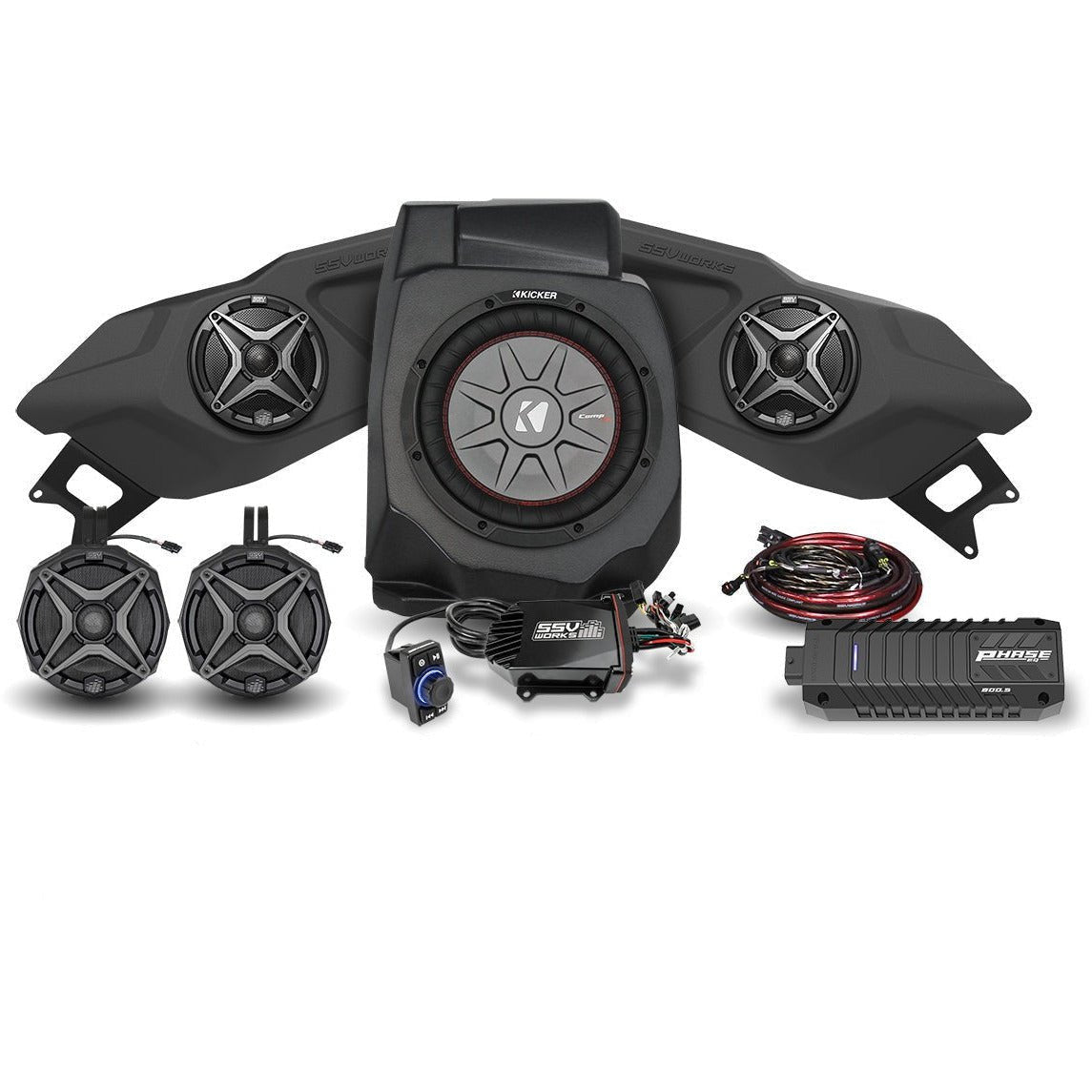 SSV Works, Polaris RZR Pro / Turbo R 5-Speaker Audio System