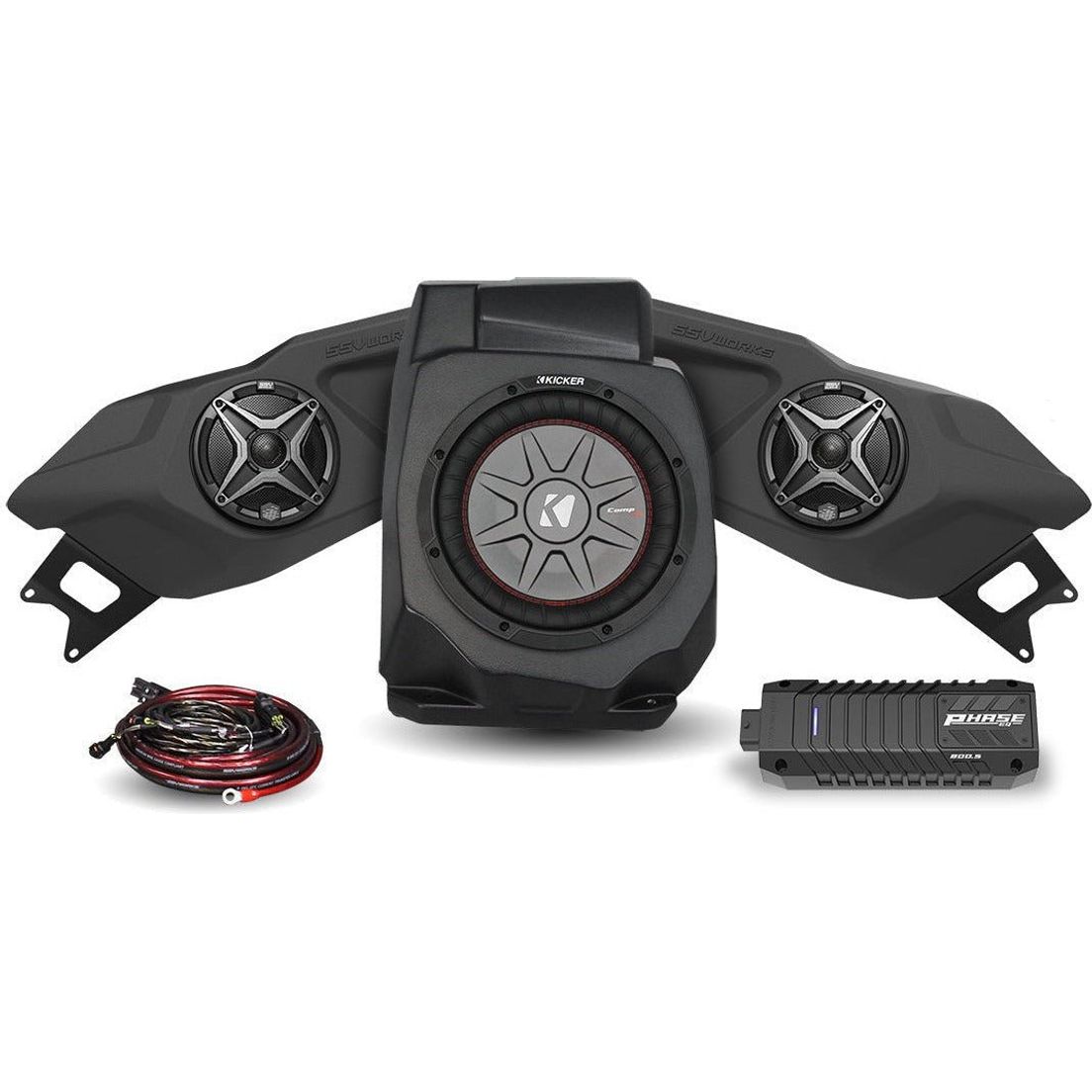 SSV Works, Polaris RZR Pro / Turbo R Ride Command 3-Speaker Audio System