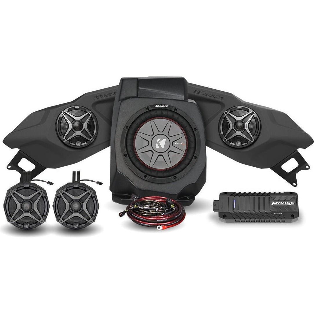 SSV Works, Polaris RZR Pro / Turbo R Ride Command 5-Speaker Audio System