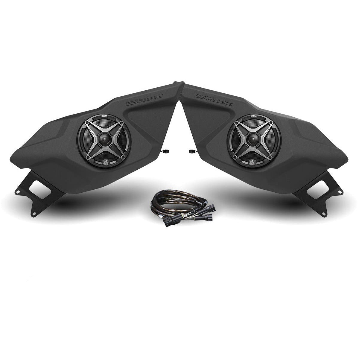 SSV Works, Polaris RZR Pro / Turbo R Ride Command Front Door Speaker Pods