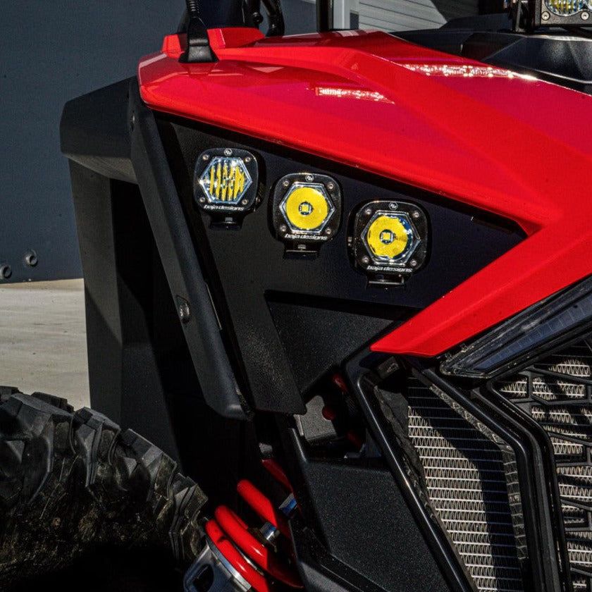 Baja Designs, Polaris RZR Pro / Turbo R S1 Triple LED/Laser Headlight Kit