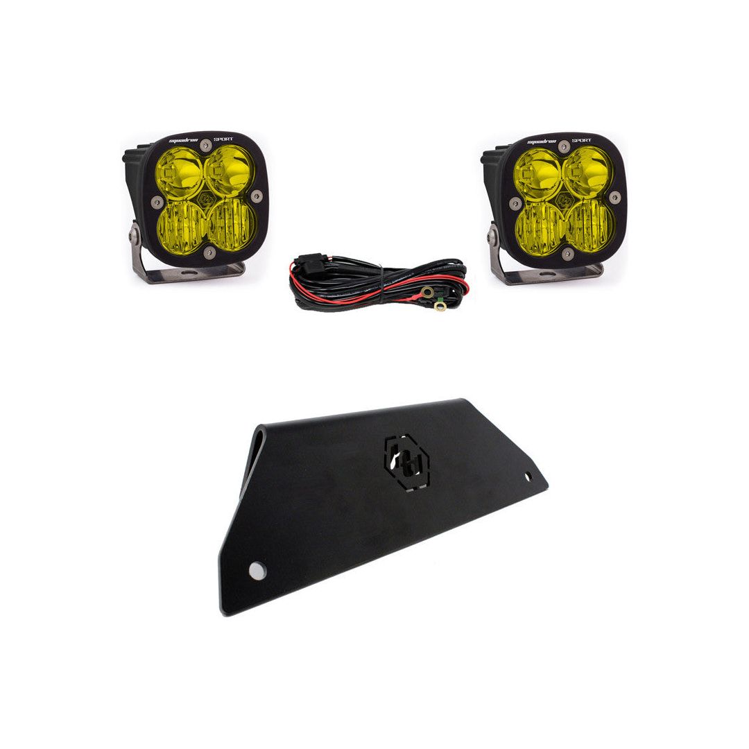 Baja Designs, Polaris RZR Pro / Turbo R Squadron Sport Bumper Lower Mount Light Kit