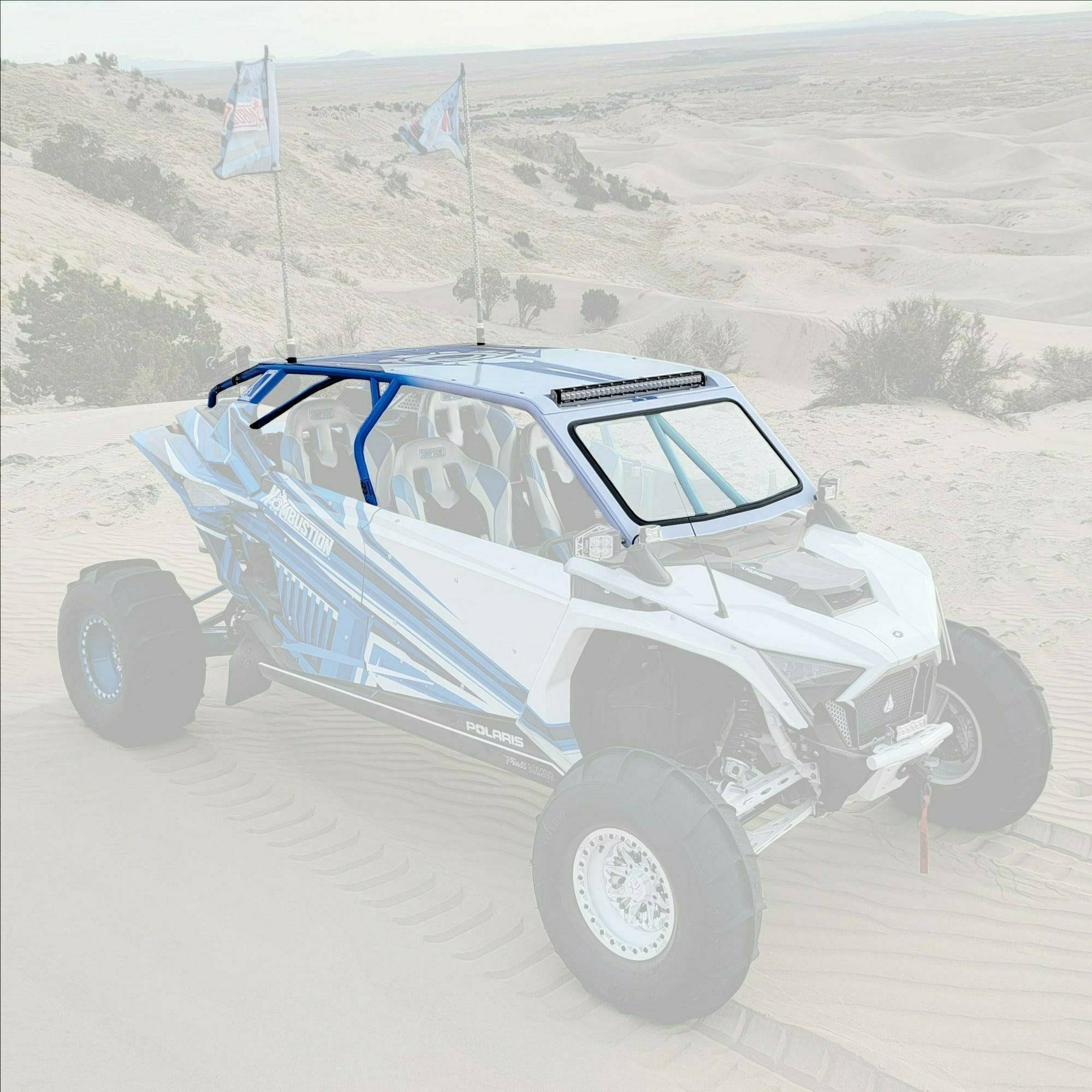 SDR Motorsports, Polaris RZR Pro XP 4 Raw Fastback Shorty Cage