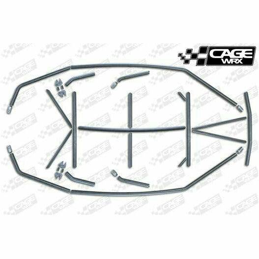 CageWRX, Polaris RZR Pro XP 4 Raw Unassembled Super Shorty Cage Kit