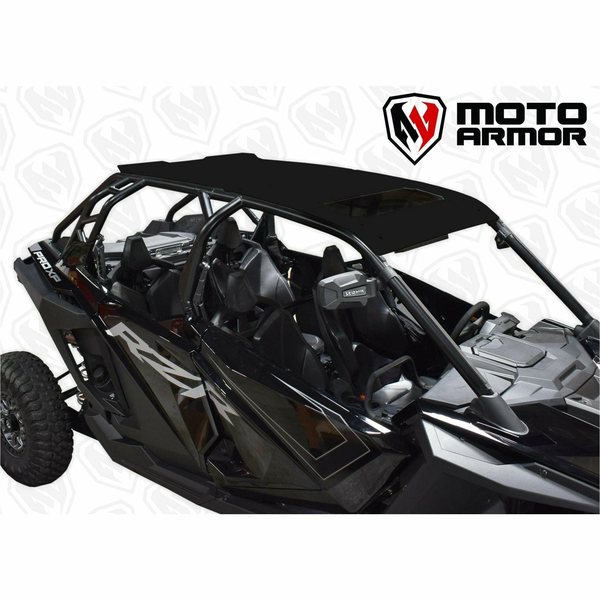 Moto Armor, Polaris RZR Pro XP 4 / Turbo R 4 Aluminum Roof with Sunroof