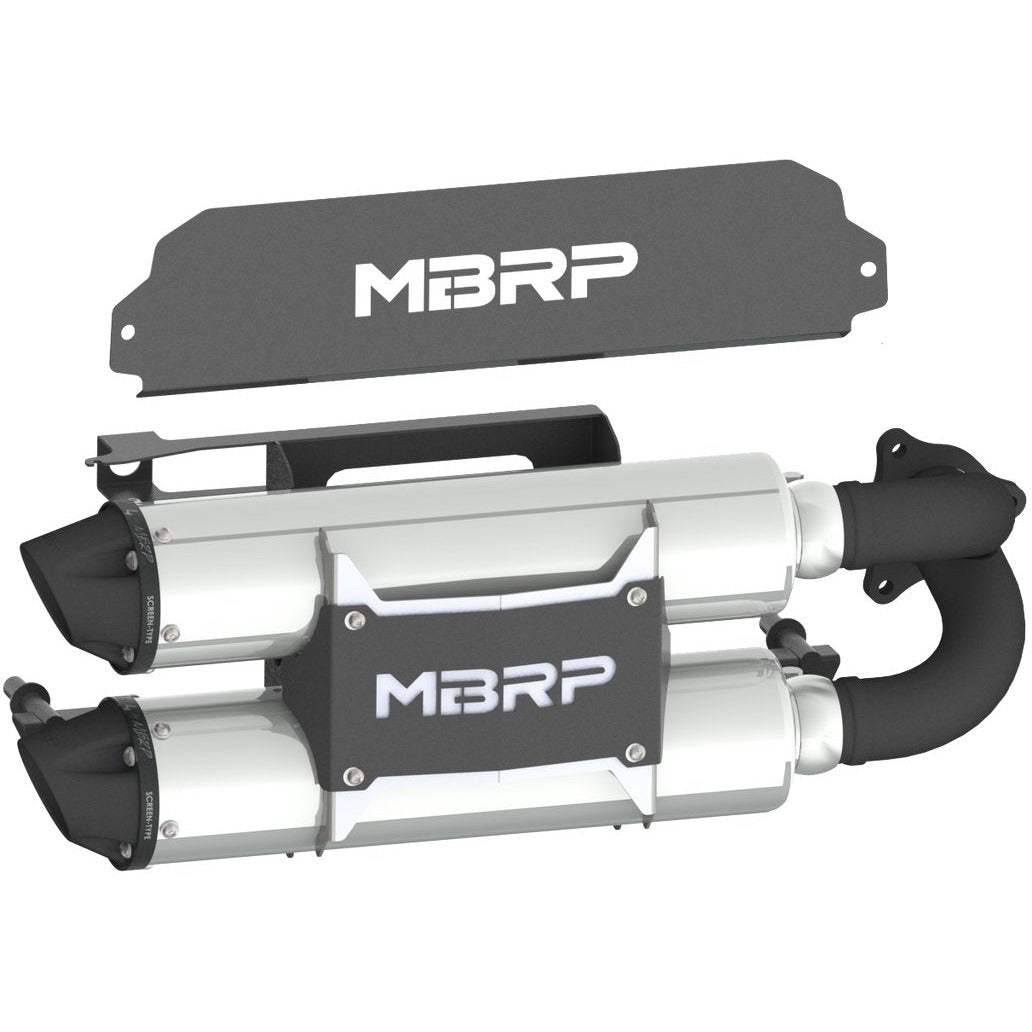 MBRP, Polaris RZR Pro XP Performance Series Slip On Exhaust