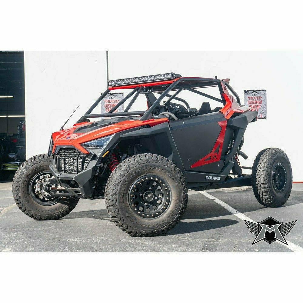 Madigan Motorsports, Polaris RZR Pro XP Raw Roll Cage with Roof