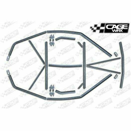 CageWRX, Polaris RZR Pro XP Raw Unassembled Super Shorty Cage Kit