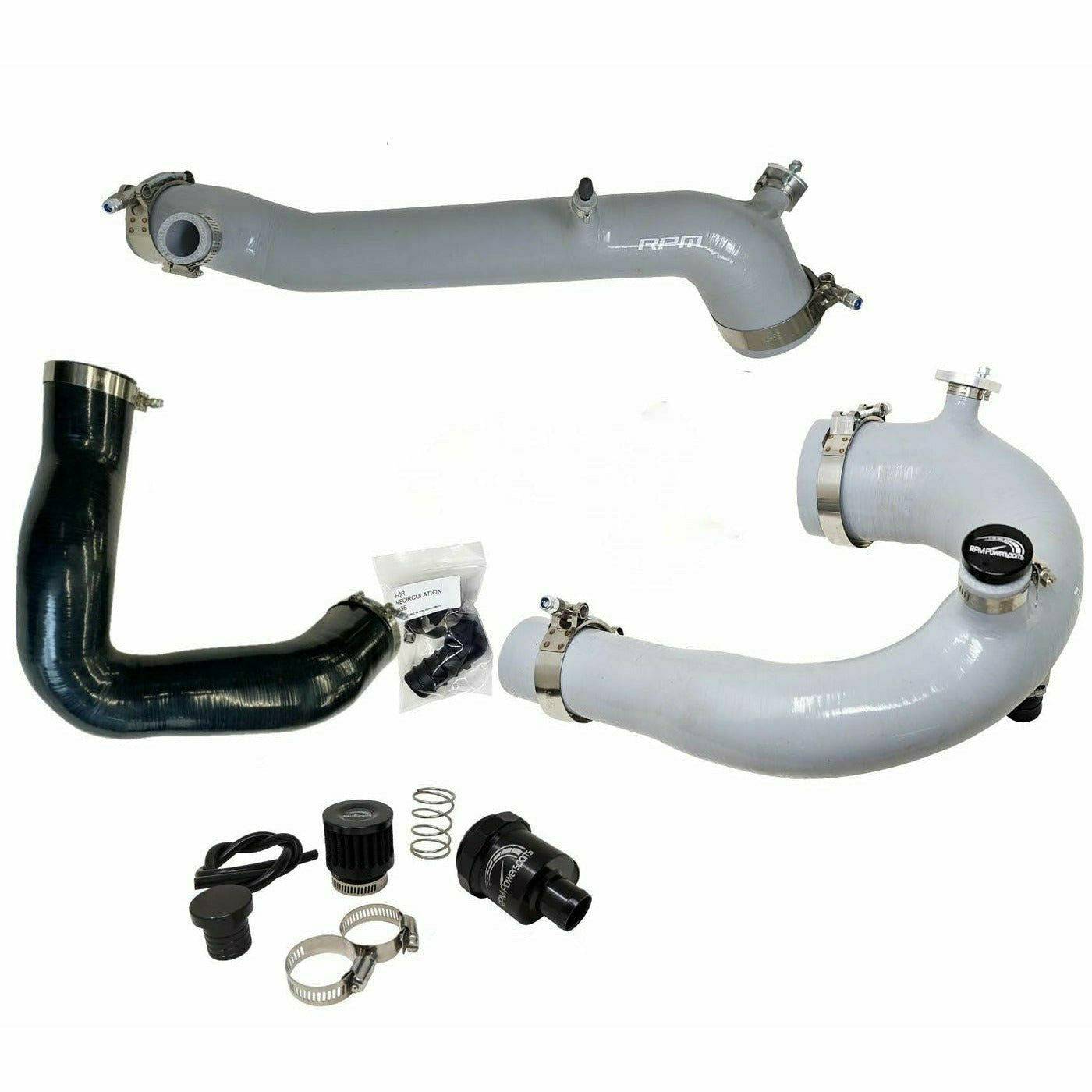 RPM Powersports, Polaris RZR Pro XP / Turbo R Intake Charge Tubes & BOV Kit