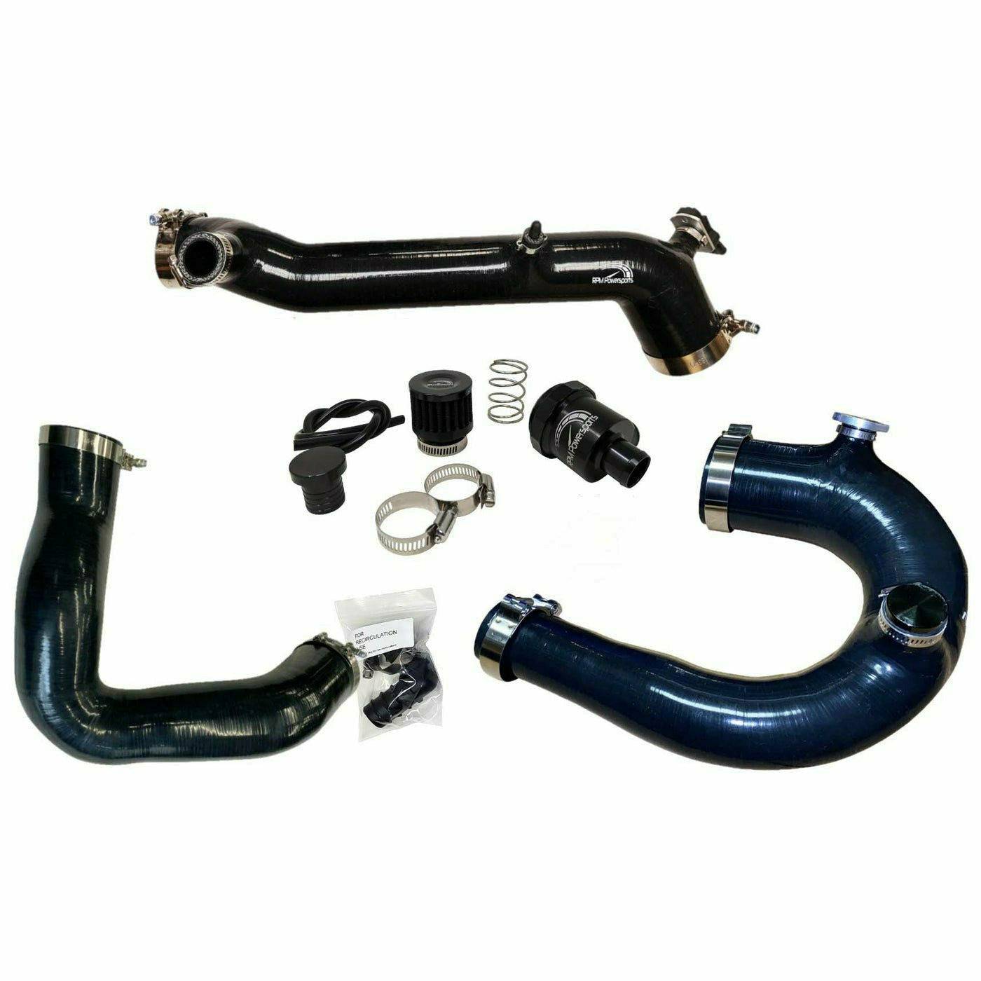 RPM Powersports, Polaris RZR Pro XP / Turbo R Intake Charge Tubes & BOV Kit