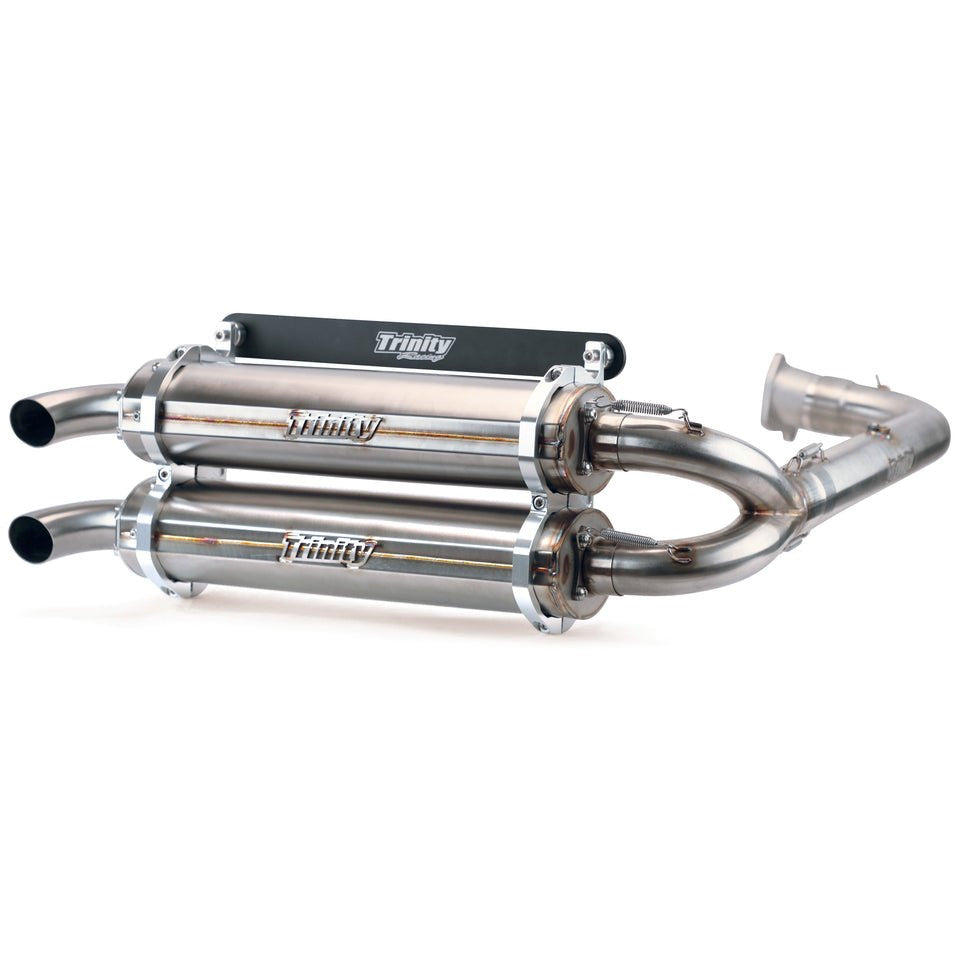 Trinity Racing, Polaris RZR Pro XP / Turbo R Stainless Steel Full Exhaust