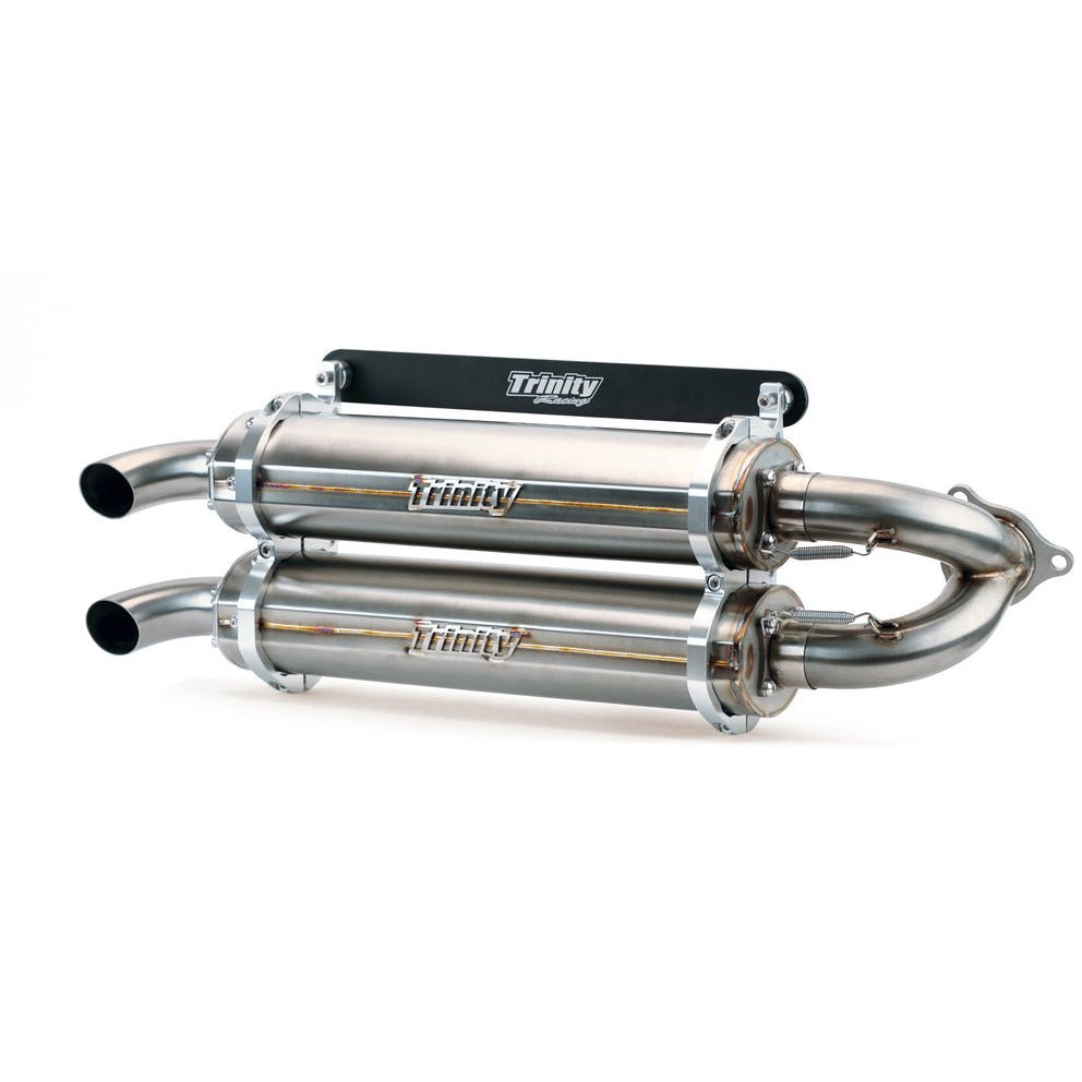 Trinity Racing, Polaris RZR Pro XP / Turbo R Stainless Steel Slip On Exhaust