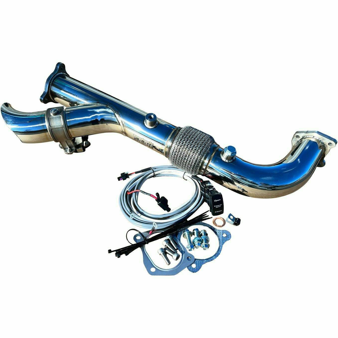 RPM Powersports, Polaris RZR Turbo 3" Electric Side Dump Exhaust