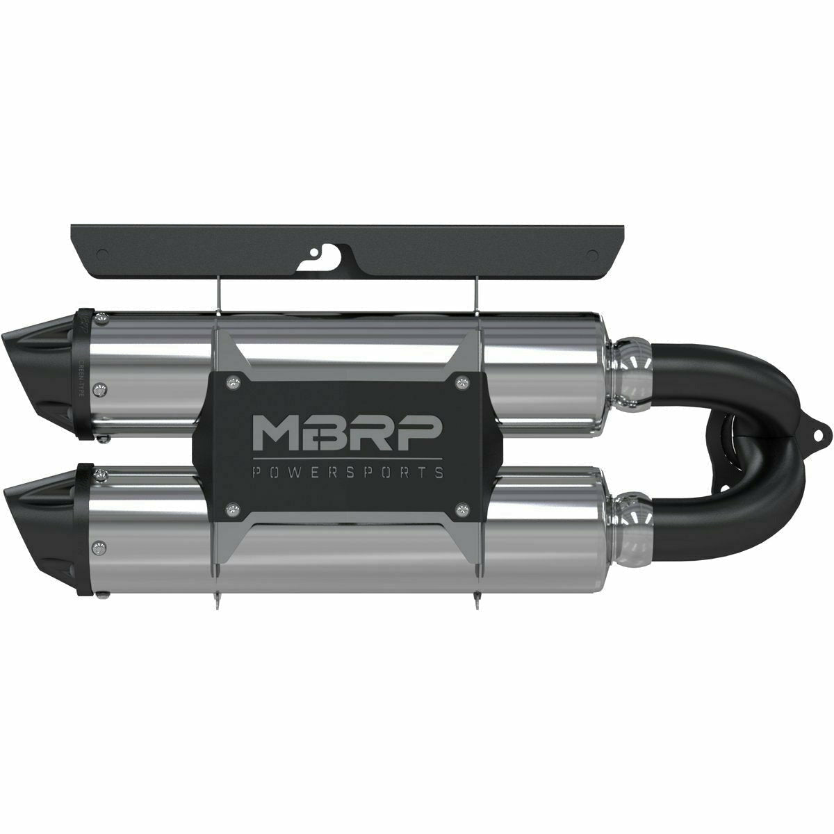 MBRP, Polaris RZR Turbo Performance Series Slip On Exhaust