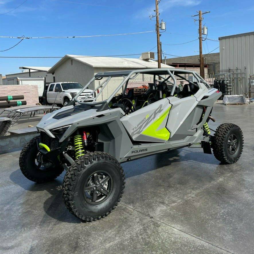 TMW Off-Road, Polaris RZR Turbo R 4 Raw Roll Cage with Roof