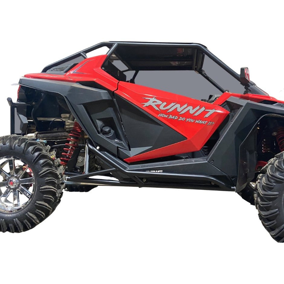 L&W Fab, Polaris RZR Turbo R Tree Kickers