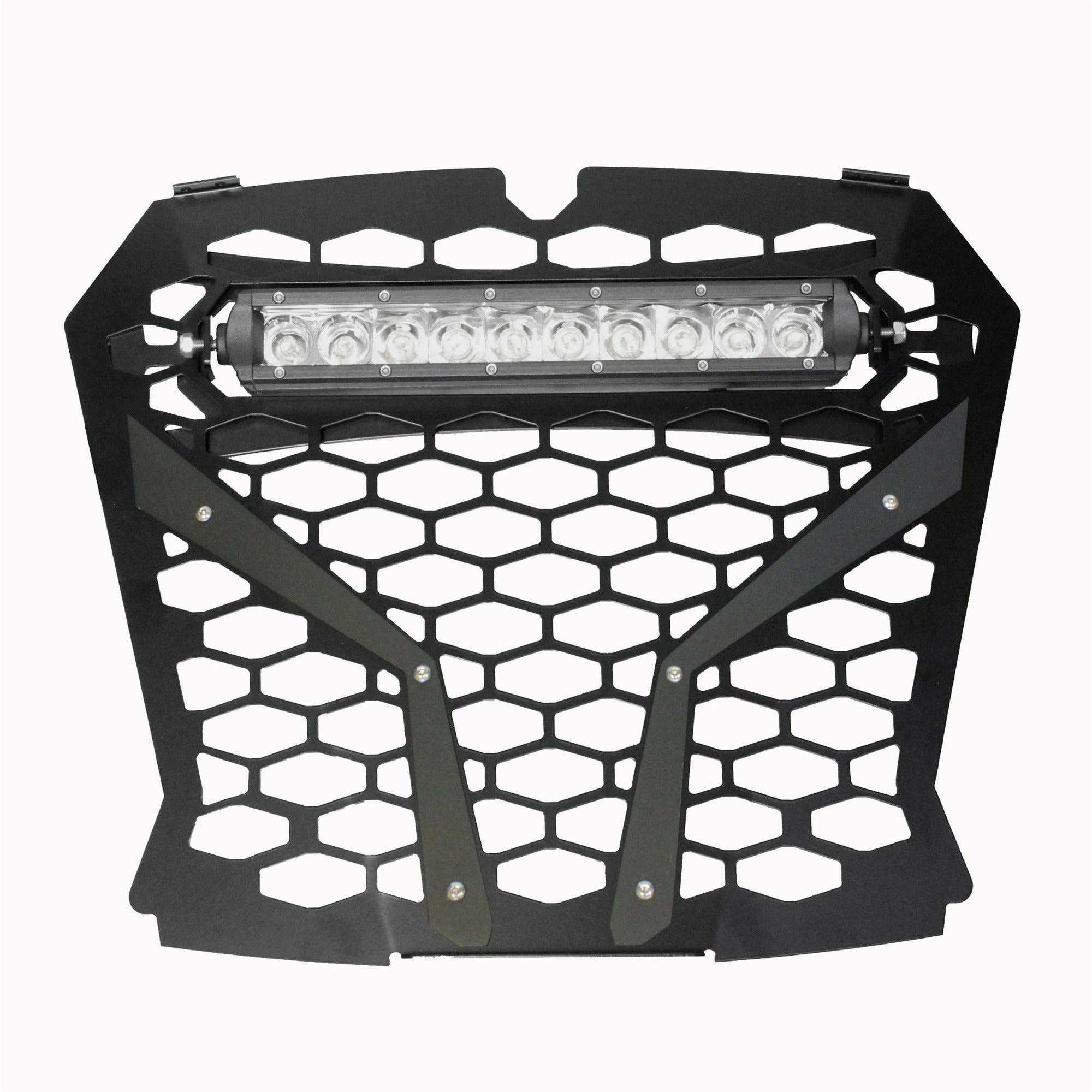 ModQuad, Polaris RZR Turbo S Front Grille with Light Pocket