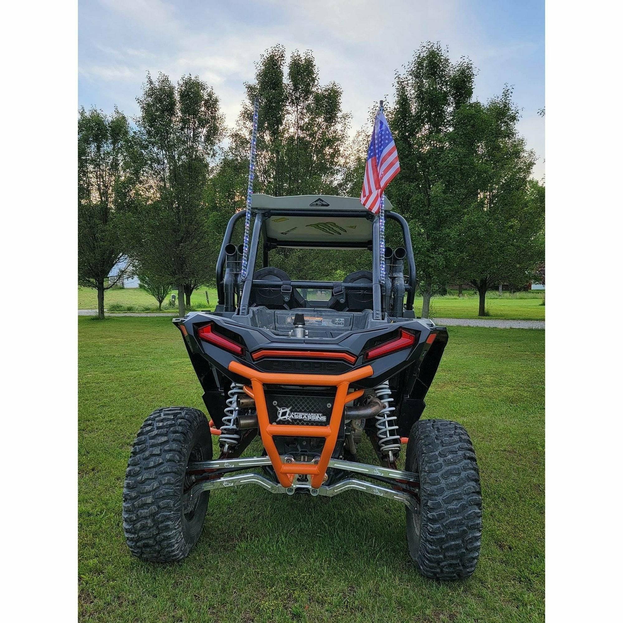 L&W Fab, Polaris RZR Turbo S Race Style Rear Bumper