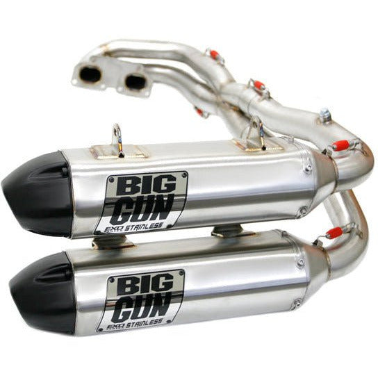 Big Gun Exhaust, Polaris RZR XP 1000 Exo Stainless Dual Full System