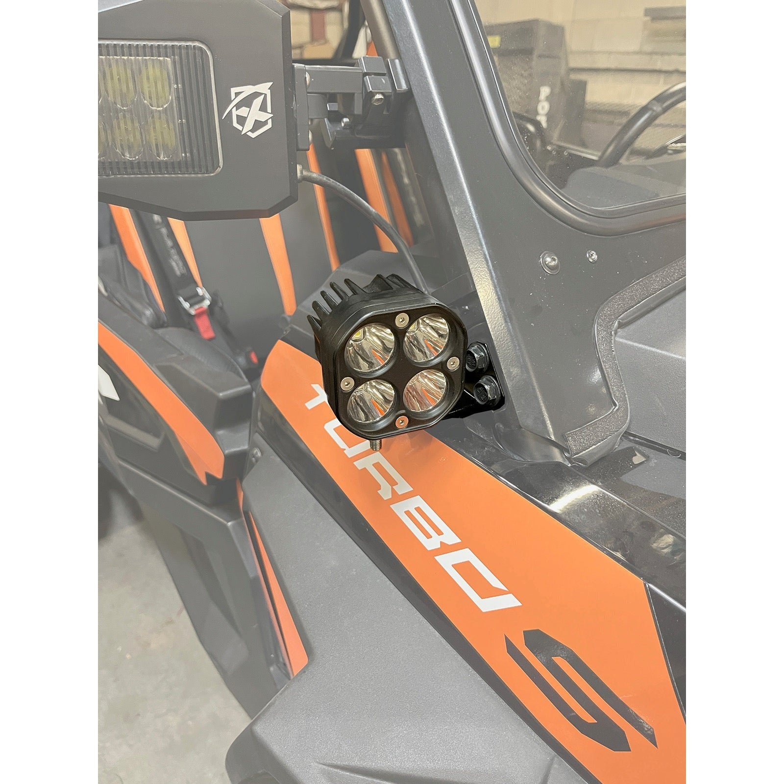 Misfit Garage, Polaris RZR XP 1000 / Turbo A-Pillar Light Pod Mount