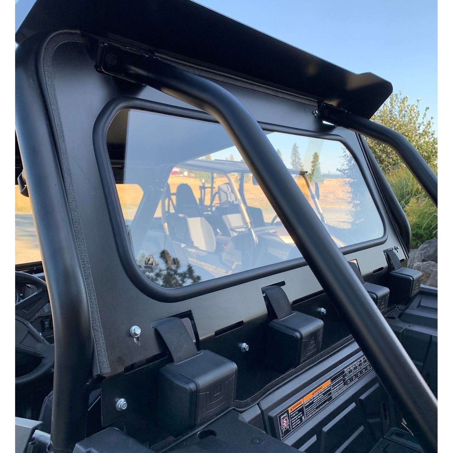 Heatercraft, Polaris RZR XP 1000 / Turbo Rear Glass Windshield