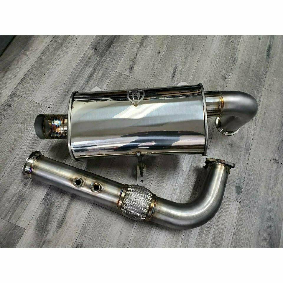 IronClad Industries, Polaris RZR XP Turbo Exhaust (Without Valve)