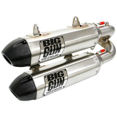 Big Gun Exhaust, Polaris RZR XP Turbo Exo Stainless Dual Slip On