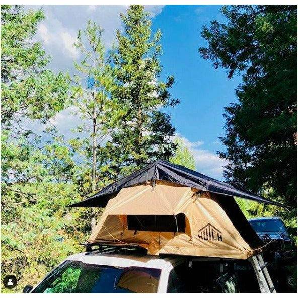 Hutch Tents, Prospector 2 Rooftop Tent with Skylights