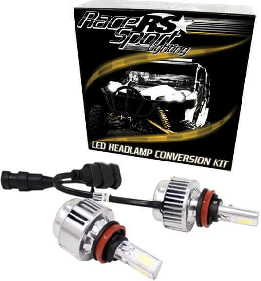 Race Sport Lighting, Race Sport 5202LED3S - 5202 3-Sided Driverless LED Headlight Kit