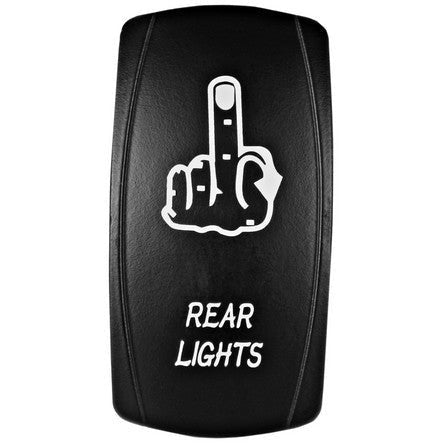 STV Motorsports, Rear Lights Middle Finger Rocker Switch