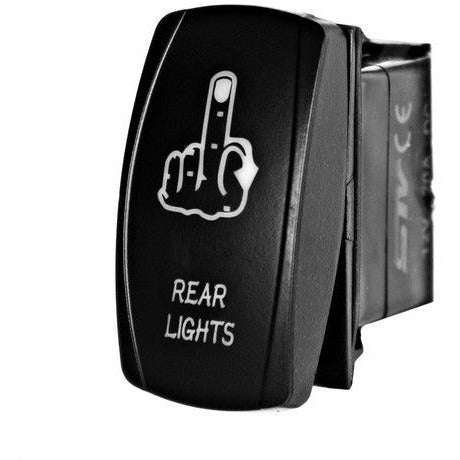 STV Motorsports, Rear Lights Middle Finger Rocker Switch