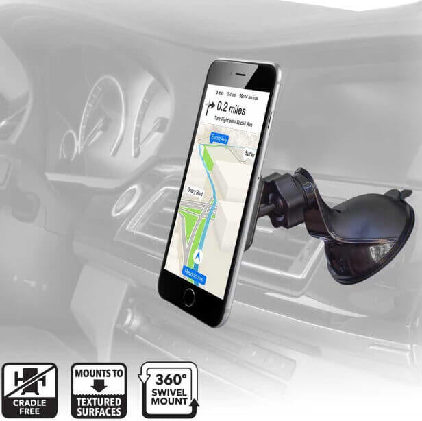 Scosche, Scosche MAGWSM2 MagicMount™ Dash/Window  Magnetic Mount for Mobile Devices