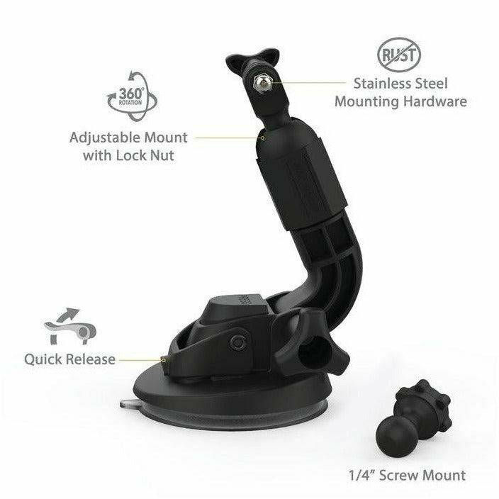 Scosche, TerraClamp Suction Cup Action Camera Mount