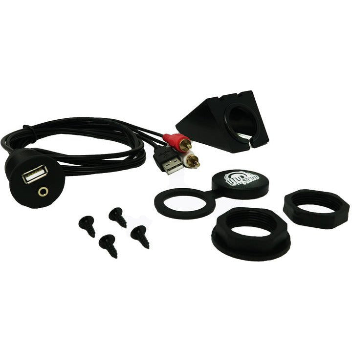 UTV Stereo, USB & Auxiliary Flush Mount Adapter