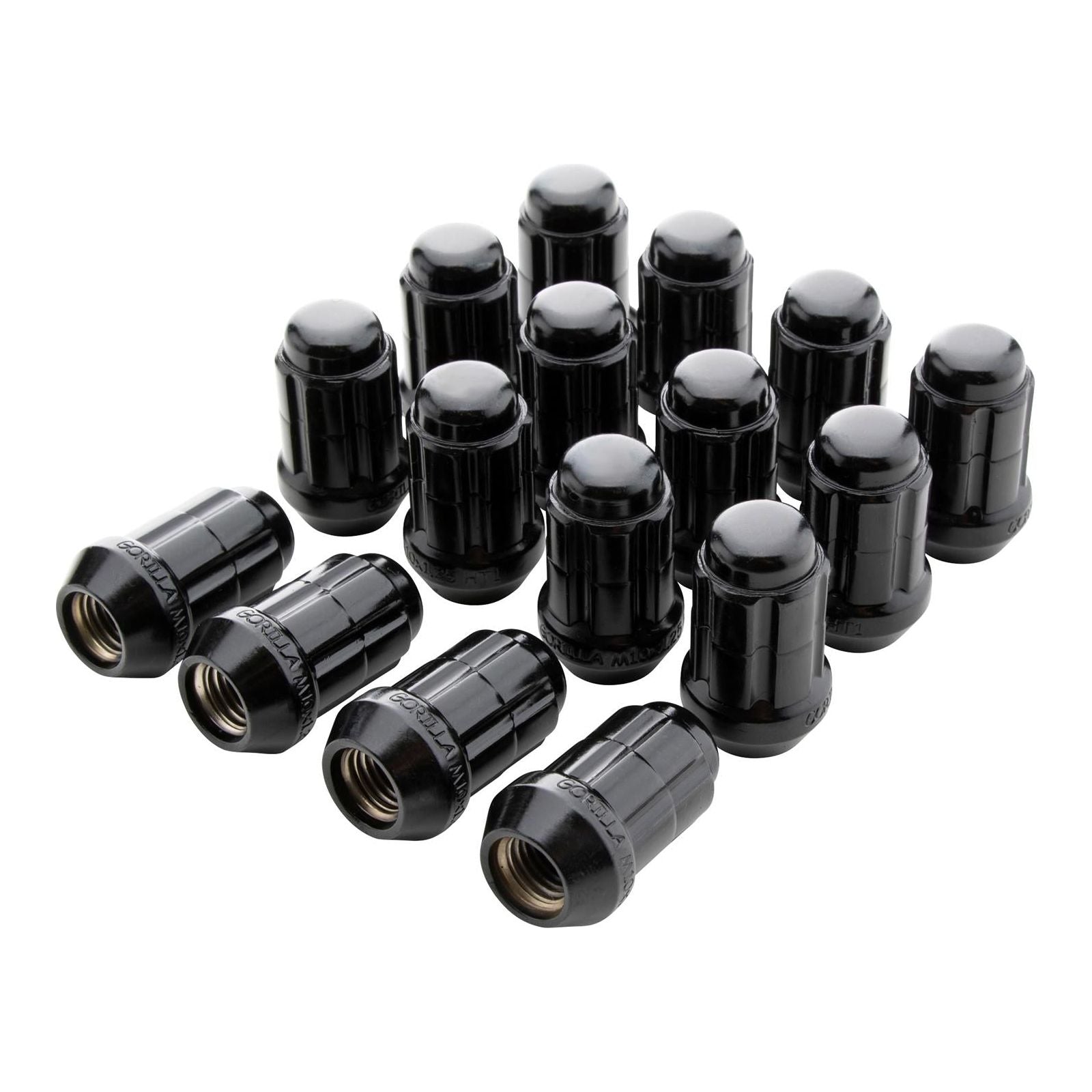 Gorilla Automotive, UTV Lug Nuts Installation Kit M10×1.25 (Black)