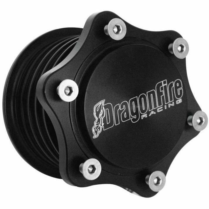 DragonFire Racing, Universal Quick Release Billet Hub for 6 Bolt Steering Wheel