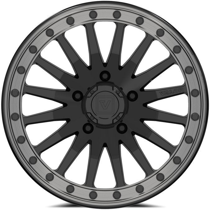 Valor Offroad, V06 Beadlock Wheel (Gloss Black)